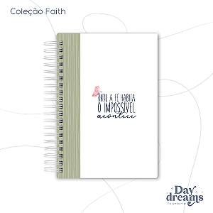 Caderno de Oração Coleção Faith