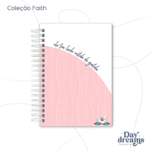 Caderno de Gratidão Coleção Faith