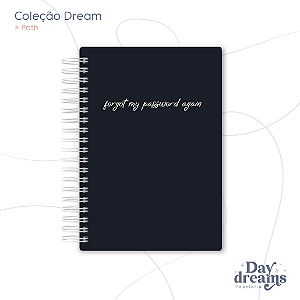 Caderno de Logins e Senhas Coleção Dream