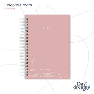 Mini Caderno de Leituras Coleção Dream