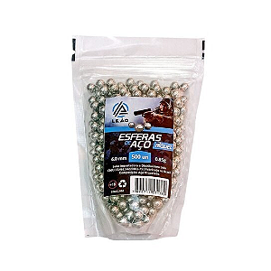 Esferas de Aço Niquelada 6mm 500un - Leão