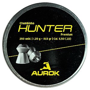 Chumbinho Premium Hunter 5.5mm 250un - Aurok