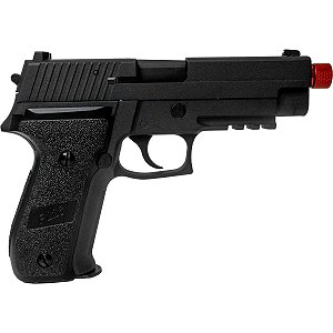 Pistola de Airsoft P226 Green Gas Blowback GBB 6mm - Rossi
