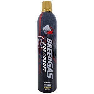 Green Gás para Airsoft GBB Sem Óleo 600ml - Puff Dino