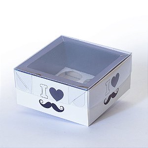 Caixa para 4 doces Dia dos Pais (20 unidades)