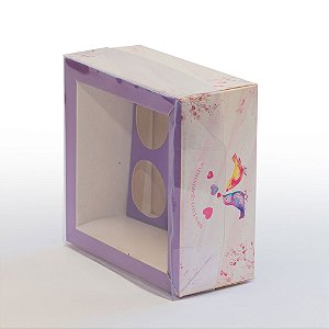 Caixa 4 doces "Amor é Leve" (20 unidades)