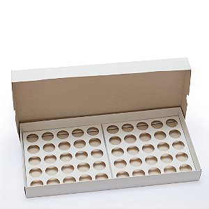 Caixa para 50 Doces Branca (10 unidades)