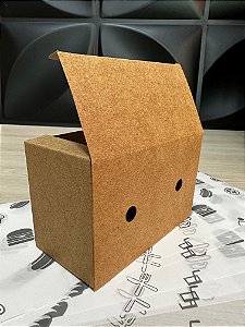 Caixa kraft para batata - Dlivery (10 unidades)