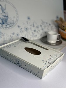 Caixa para 1 ovo ajustável - Coleção Blue (20 unidades)