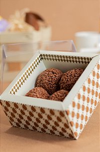 Caixa para 4 doces - linha Renovar (20 unidades)