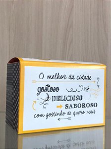 Embalagem para batatas delivery - coleção emoji (10 unidades)