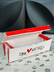 Caixa para hot dog - coleção ótima ideia (10 unidades)