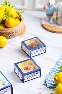 Caixa para mini ovo de colher - Coleção Bella Sicília (20 unidades)