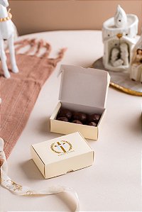 Caixa Basculante para 6 Doces - Coleção Ele Vive (20 unidades)