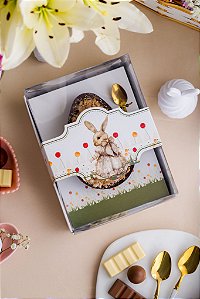 Caixa para 1 ovo tradicinal - Coleção Encanto Campestre (20 unidades)