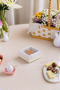 Caixa para mini ovo de colher - Coleção Encanto Campestre (20 unidades)