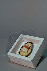 Caixa para mini ovo de colher - Coleção Encanto Campestre (20 unidades)