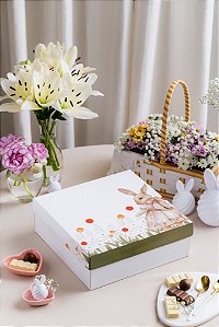 Caixa para kit's 28x28x10 - Coleção Encanto Campestre (20 unidades)