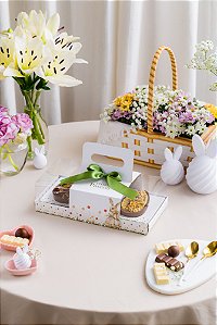 Caixa para trio de ovos - Coleção Encanto Campestre (20 unidades)