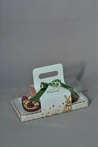 Caixa para trio de ovos - Coleção Encanto Campestre (20 unidades)