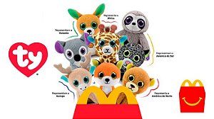 Coleção Bonecos de Pelucia TY Mc Donalds Completa Set / 2022
