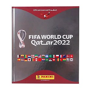 Álbum Capa Dura Prata Copa Do Mundo Qatar 2022