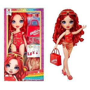 Boneca Rainbow High Swim & Style - Ruby Anderson 27cm (Vermelho)