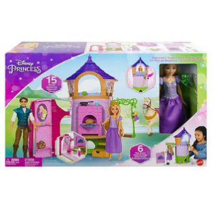 Boneca Disney Conjunto Torre da Rapunzel - Mattel