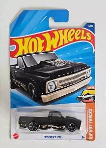 Carrinho Hot Wheels 67 Chevy C10 Pickup Hw Hot Truck Mini Lote F 2025