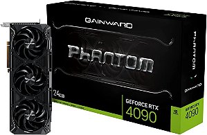 Placa de Video Gainward GeForce RTX 4090 Phantom 24GB GDDR6X 384 bit - NED4090019SB-1020P