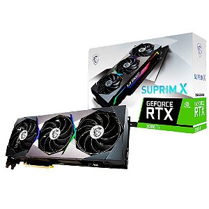 Placa de Video MSI GeForce 3080 Ti Suprim X LHR 12G 12GB GDDR6X 384-bit - 912-V389-057