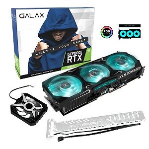 Placa de Video GALAX GeForce RTX 3080 Ti SG (1-Click OC) 12GB LHR GDDR6X 384-bit - 38IOM5MD99DD