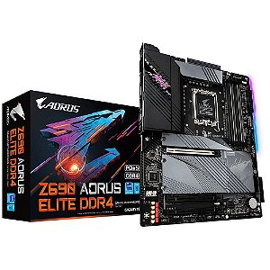 Placa Mãe Gigabyte Z690 AORUS Elite LGA 1700 ATX DDR4