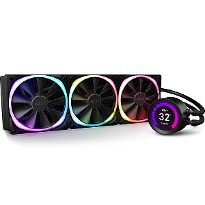 WaterCooler NZXT Kraken Z73 Com Ventiladores Aer RGB 360MM - RL-KRZ73-R1