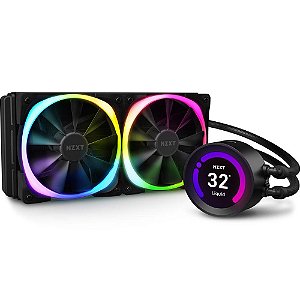 WaterCooler NZXT Kraken Z63 Com Ventiladores Aer RGB 280MM - RL-KRZ63-R1