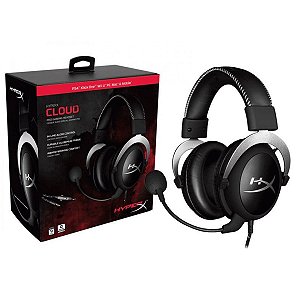 Headset Gamer HyperX Cloud Silver - HX-HSCL-SR/NA