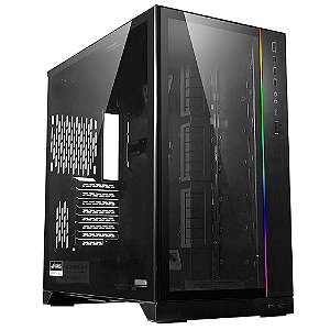 Gabinete Gamer Lian Li PC-O11D XL ROG Full Tower RGB Black - PC-011 DYNAMIC O11DXL-X