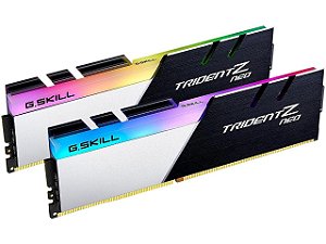 Memória G.Skill Trident Z Neo para AMD Ryzen 16GB (2x8Gb) DDR4 3000Mhz- F4-3000C16D-16GTZN