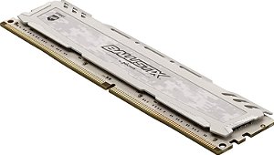 Memória Crucial Ballistix Sport LT 8GB DDR4 2666MHz CL16 Branca - BLS8G4D26BFSCK