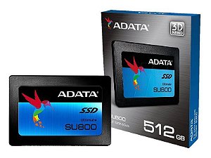 SSD 512GB Adata 2.5 Sata III 560MBs/520MB/s - ASU800SS-512GT-C