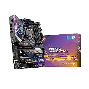 Placa Mãe MSI MPG Z590 Gaming Force LGA 1200 ATX DDR4