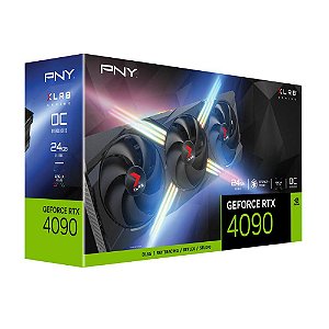 Placa de Video PNY GeForce RTX 4090 XLR8 24GB GDDR6X 384 bit - VCG409024TFXXPB1-O