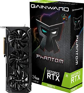 Placa de Vídeo GAINWARD GeForce RTX 3090 Ti PHANTOM  24GB GDDR6X 384 bit - NED309T019SB-1022M