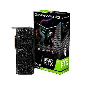 Placa de Vídeo Gainward GeForce RTX 3090 Phantom+ 24GB GDDR6X 384 bit - NED3090T19SB-1021M