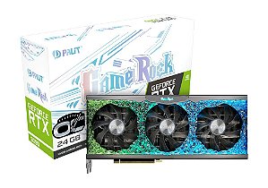 Placa de Video Palit GeForce RTX 3090 GameRock OC 24GB GDDR6X 384 bit - NED3090H19SB-1021G