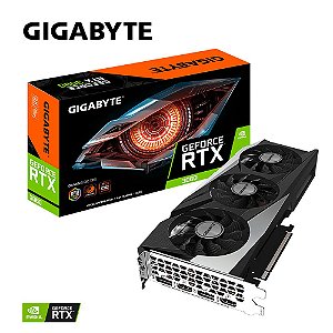Placa de Vídeo Gigabyte GeForce RTX 3060 Gaming OC 12GB GDDR6 192Bits - GV-N3060GAMING OC-12GD