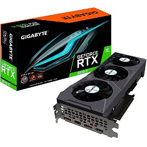 Placa de Vídeo Gigabyte GeForce RTX 3070 Ti Eagle 8GB GDDR6X LHR 256-bit - GV-N307TEAGLE OC-8GD