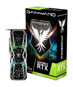 Placa de Video Gainward GeForce RTX 3070 Ti Phoenix 8GB GDDR6X LHR 256Bits - NED307T019P2-1046X