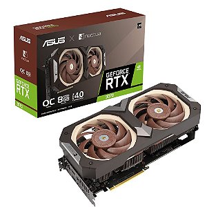 Placa de Video ASUS GeForce RTX 3070 Noctua OC Edition LHR 8GB GDDR6 256Bits - RTX3070-O8G-NOCTUA