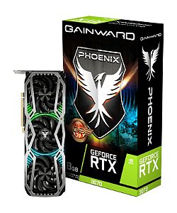 Placa de Vídeo Gainward GeForce RTX 3070 Phoenix GS 8GB GDDR6 256Bits - NE63070S19P2-1041X